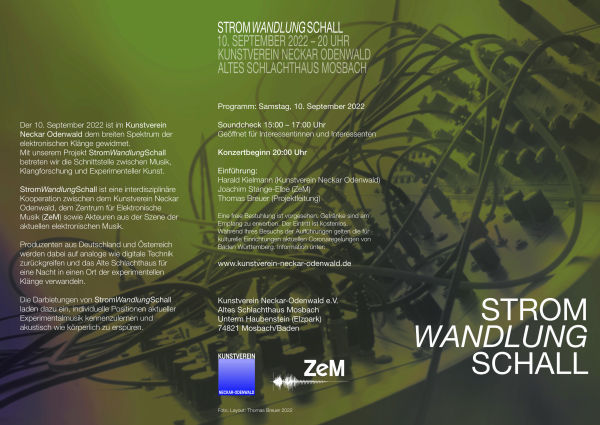 Flyer / Programm / Mosbach